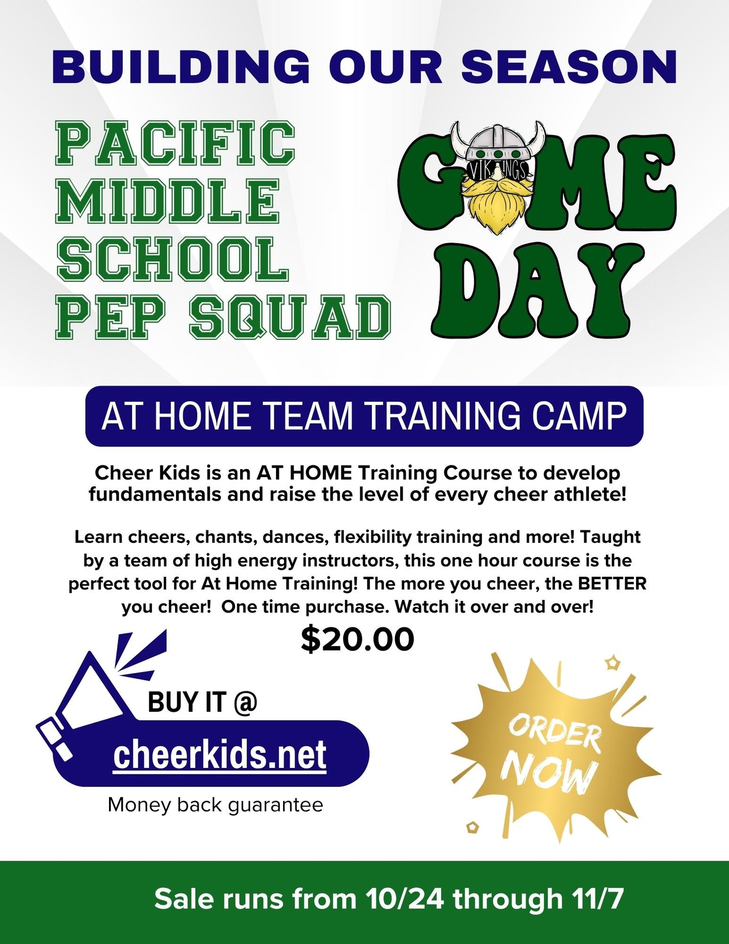 Pacific Middle School AT HOME Training Course
