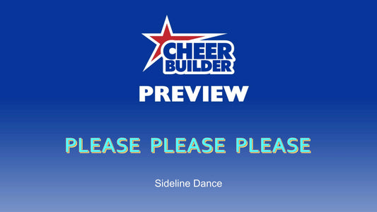 Sideline Dance PLEASE PLEASE PLEASE