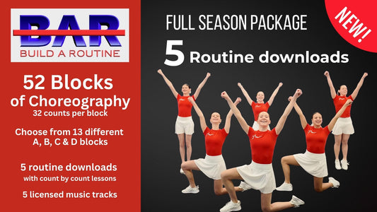 Build A Routine FULL SEASON Package - 5 Routine Downloads